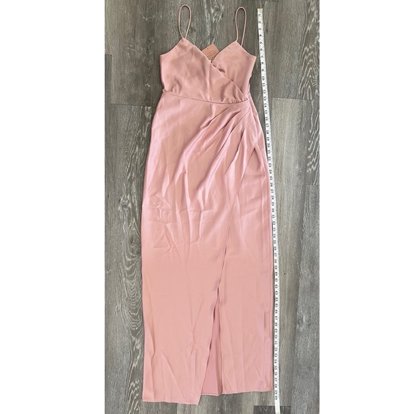 NWT Sachin & Babi Freya Charmeuse Maxi Dress 4 Dusty Rose - Picture 15 of 16